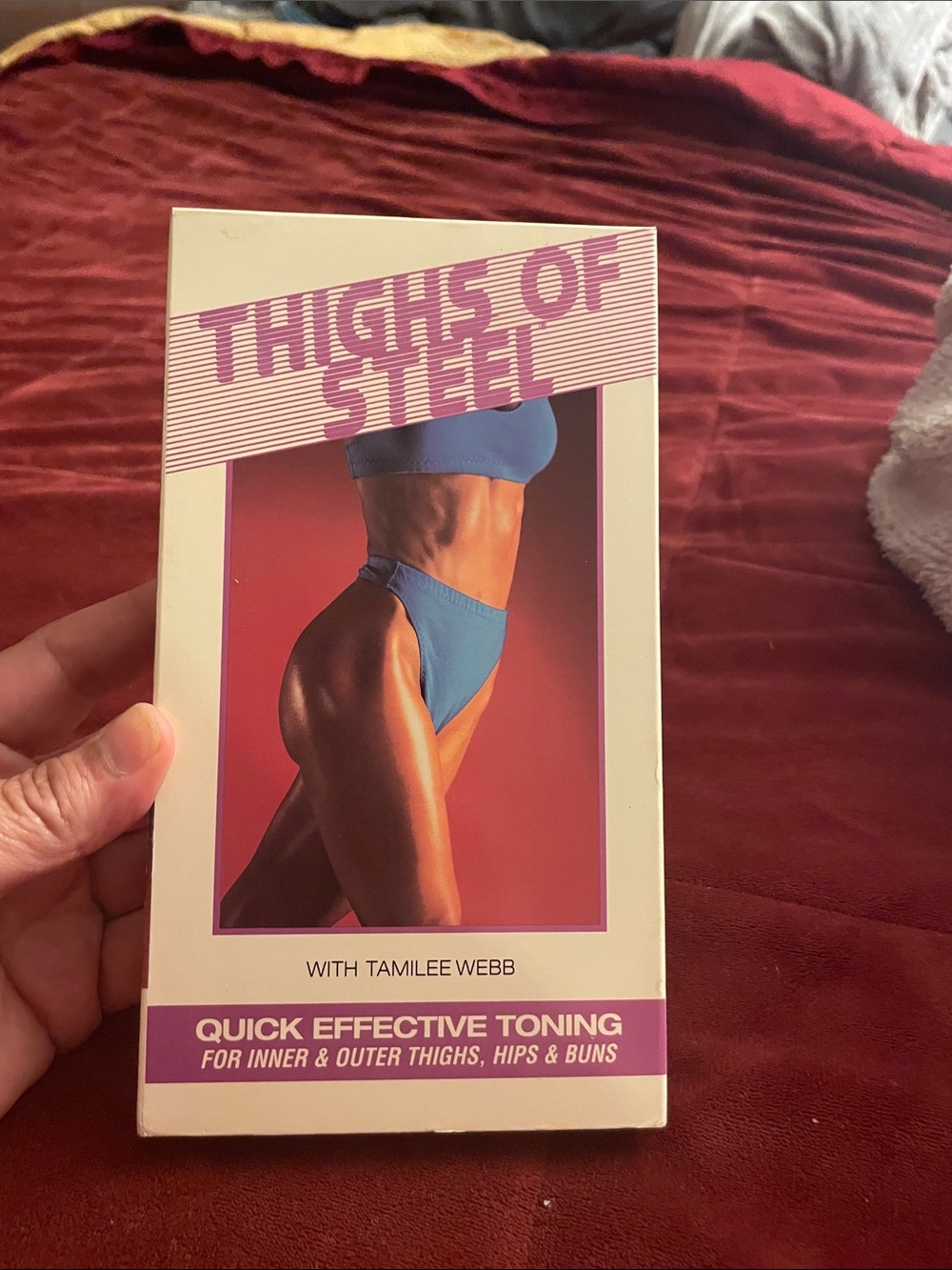 Thighs of Steel Fitness Video - Blue